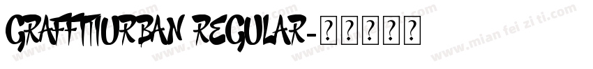GraffitiUrban Regular字体转换